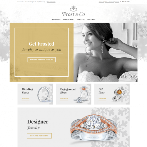 Pittsburgh Jewelry Web Design